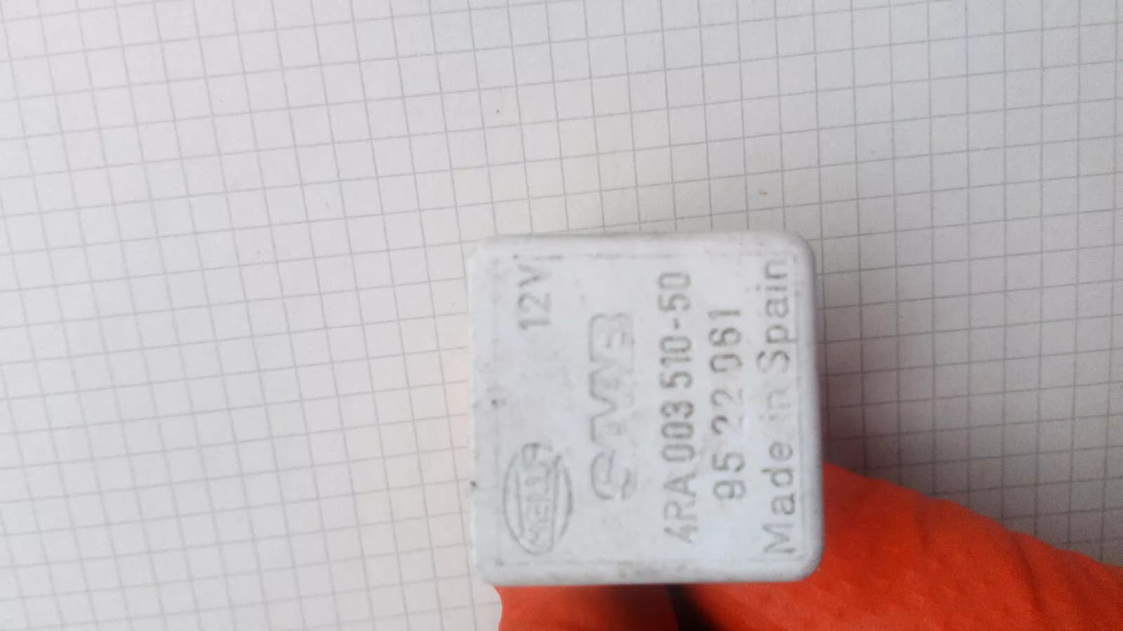 Saab Relay, Part no: 4RA 003 510-60 9522061
