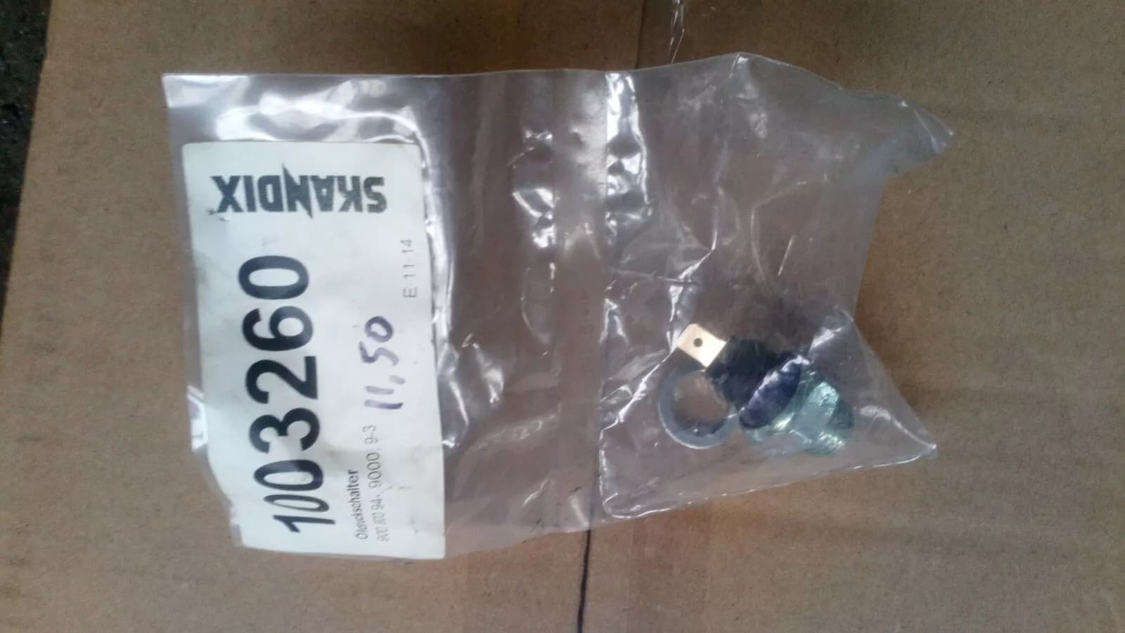 Saab Engine Oil Pressure Sensor, No:30520357, 1003260 1stpc