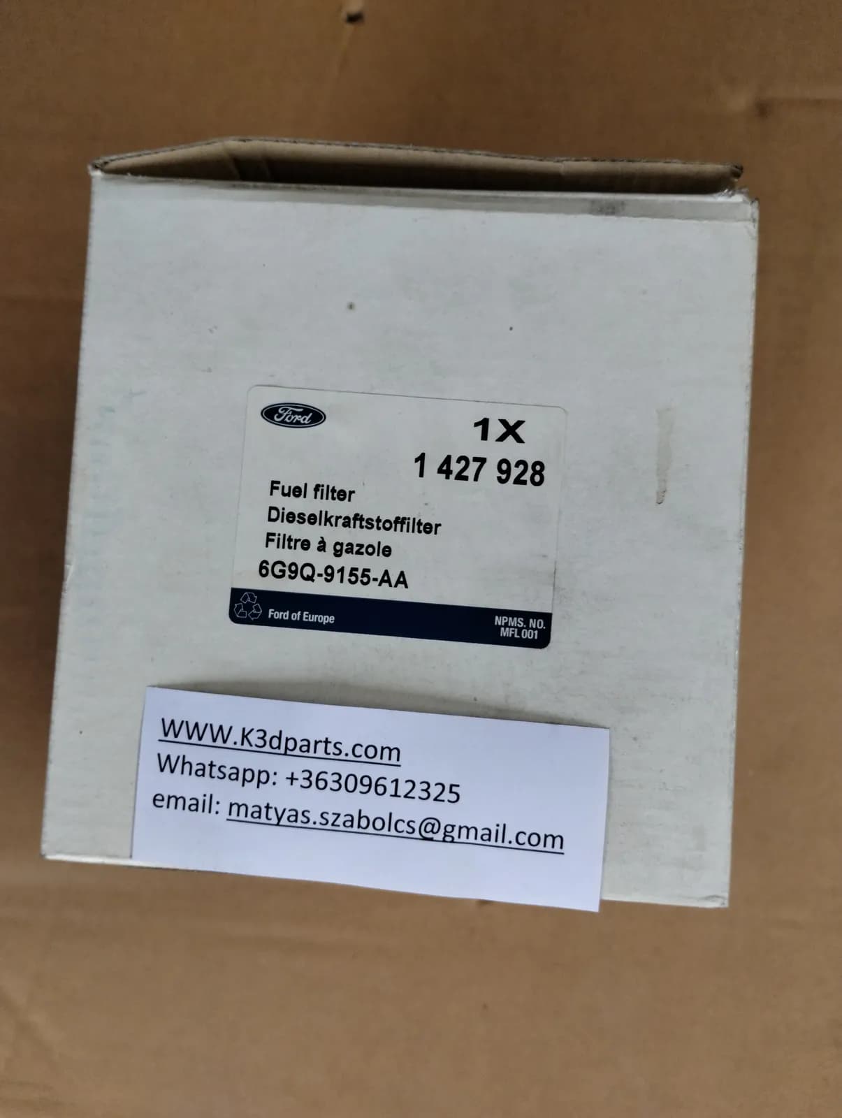 Genuine Ford 2.2 TDCi Fuel filter  