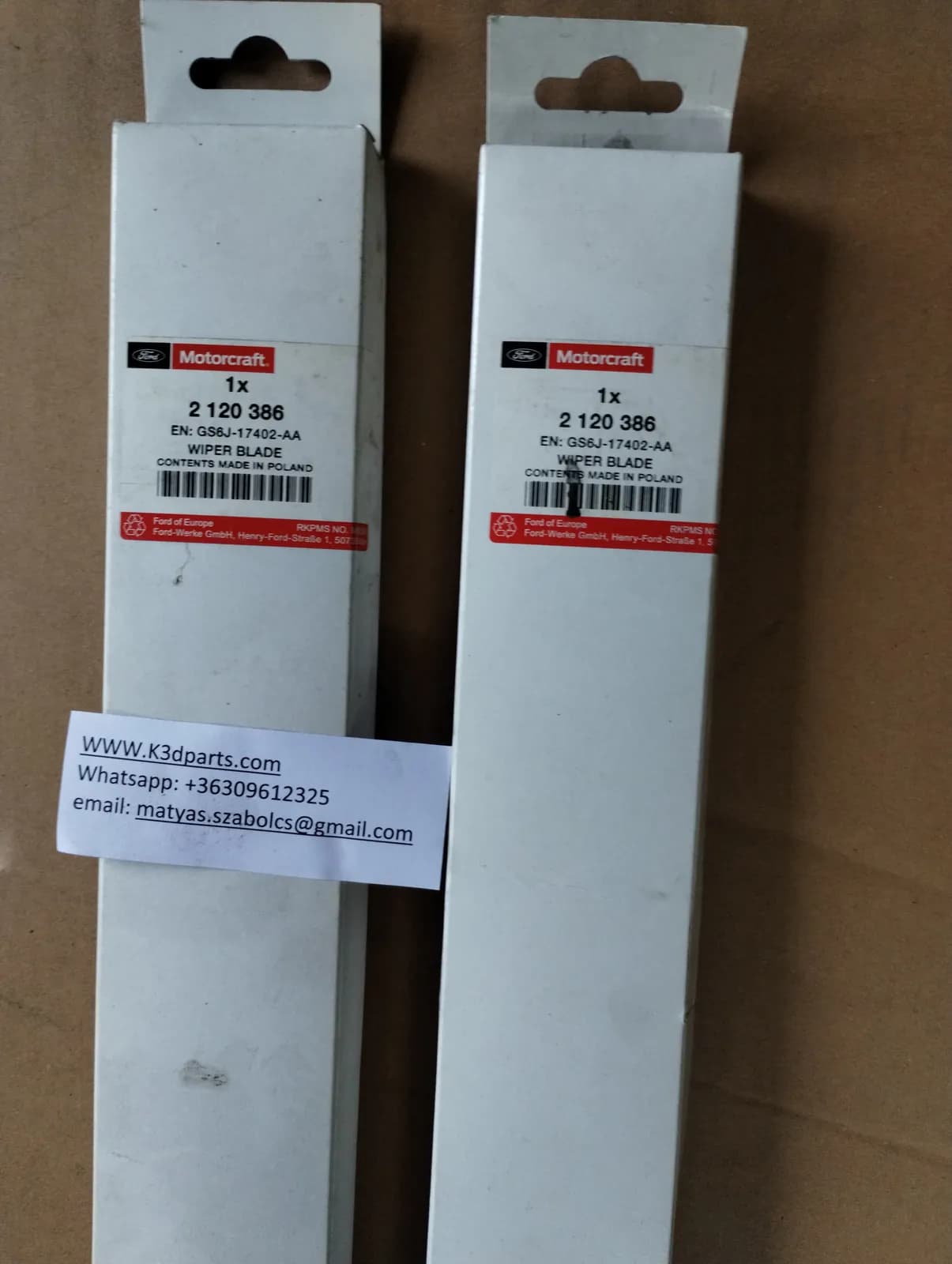 Genuine Ford Wiper blade  GS6J 17402 AA