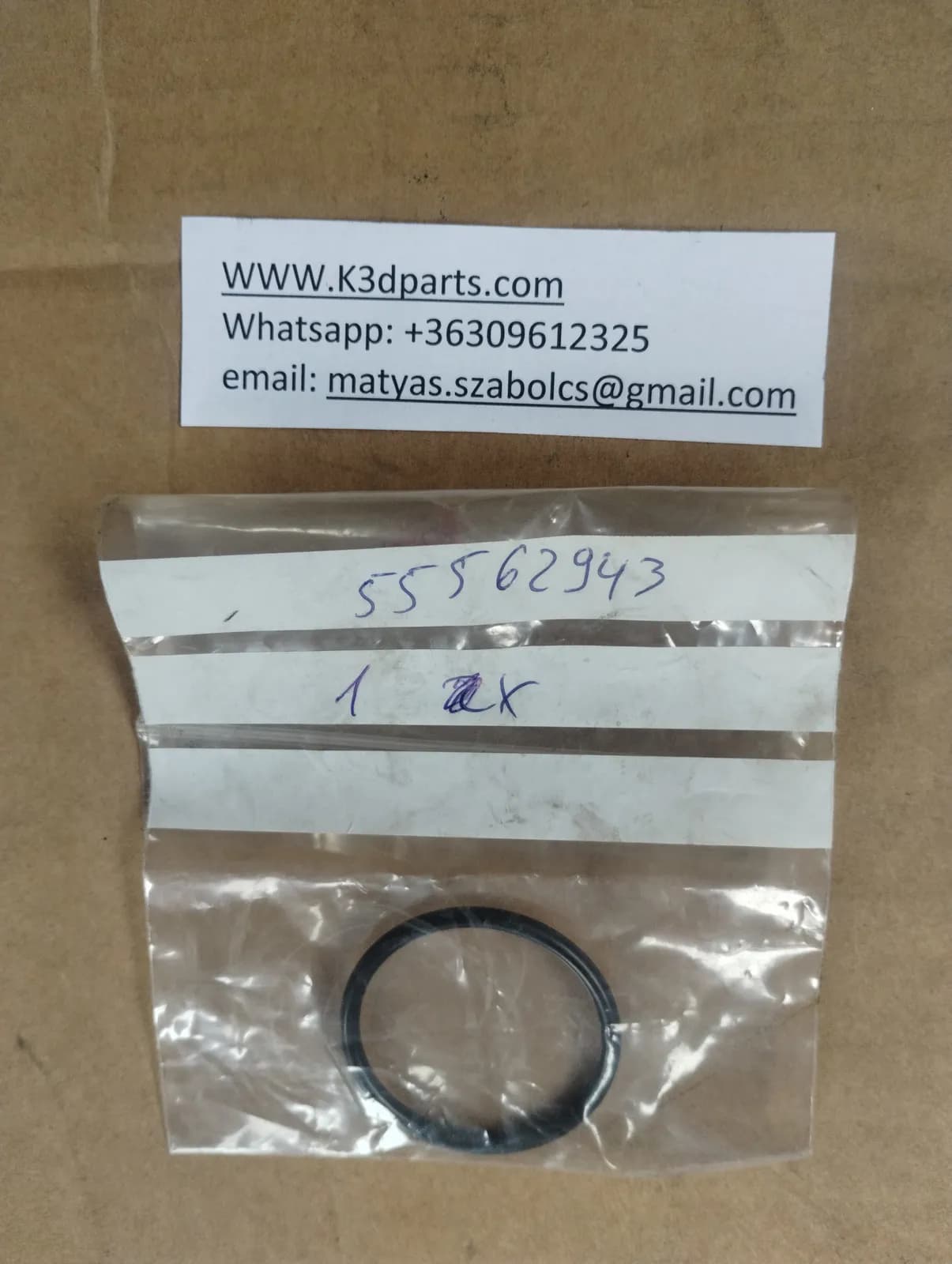 Saab Genuine Water Pump O-Ring.