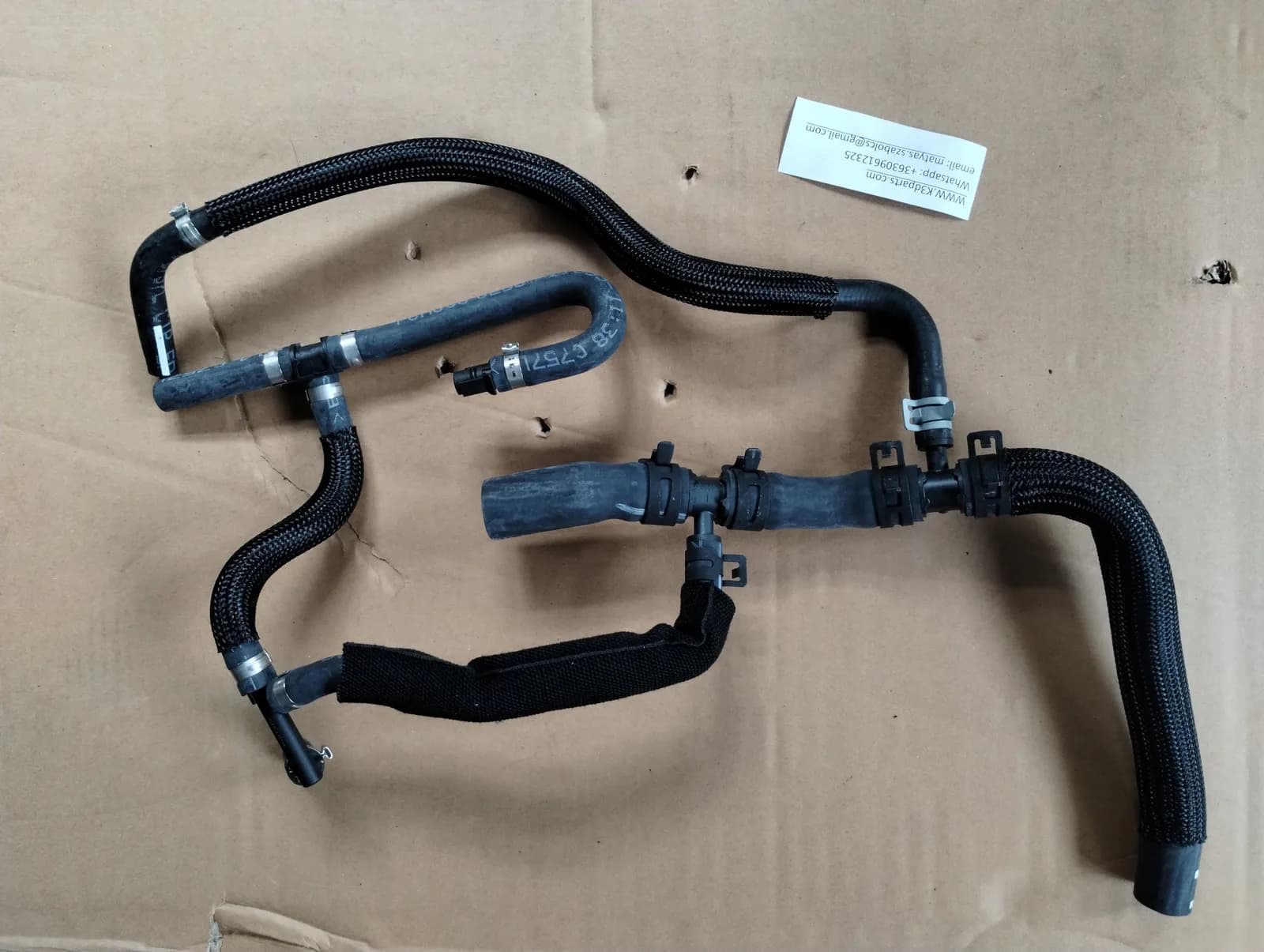 Genuine Ford Engine EGR System Modification hose. Part number GV6Z 9P449 E