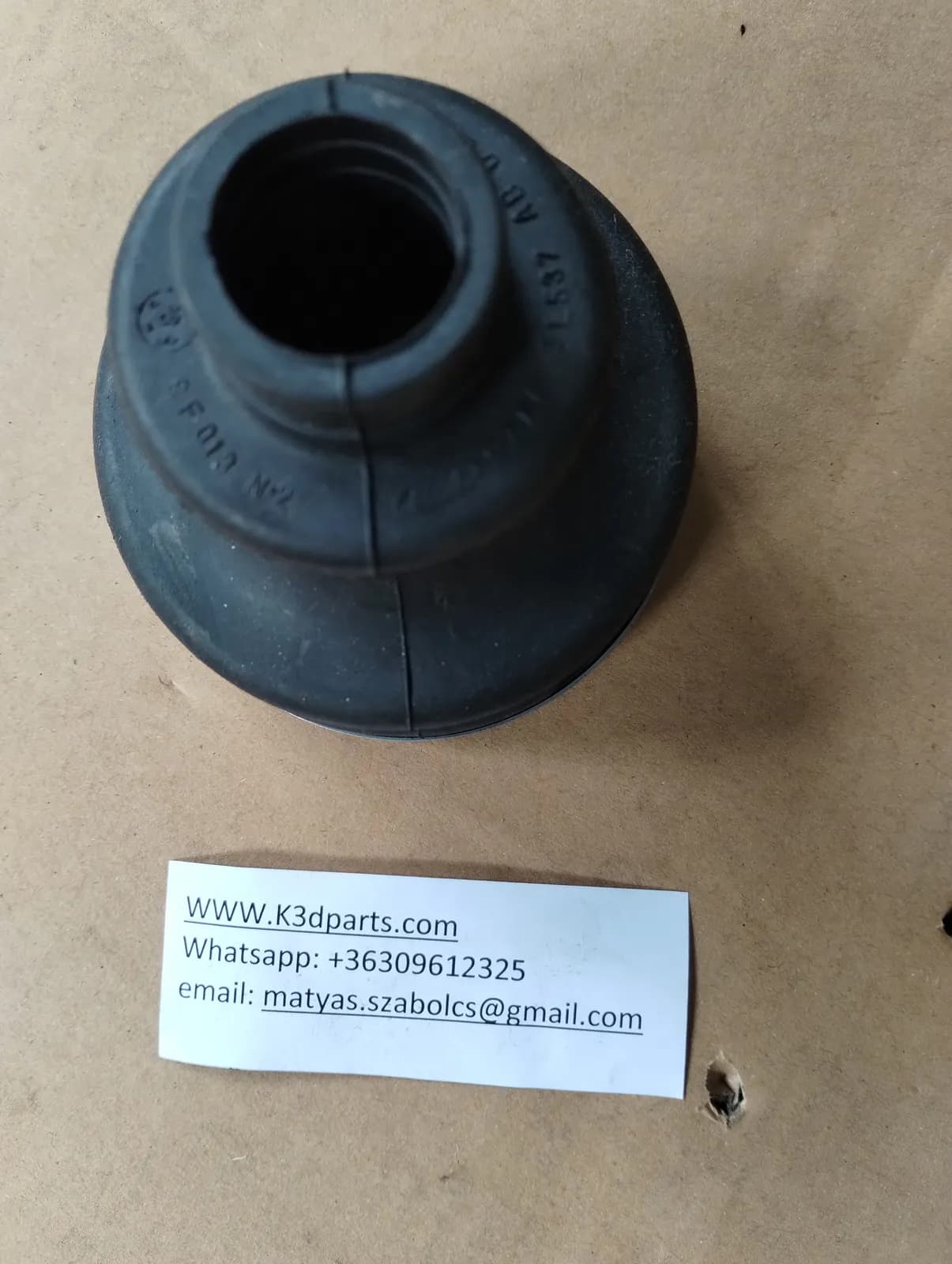 Genuine Ford drive shaft rubber boot. .