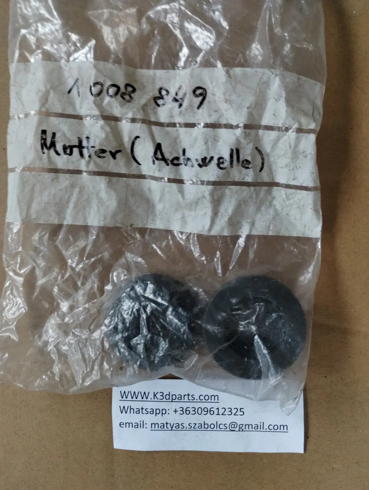 NEW GENUINE FORD Axle nut. 