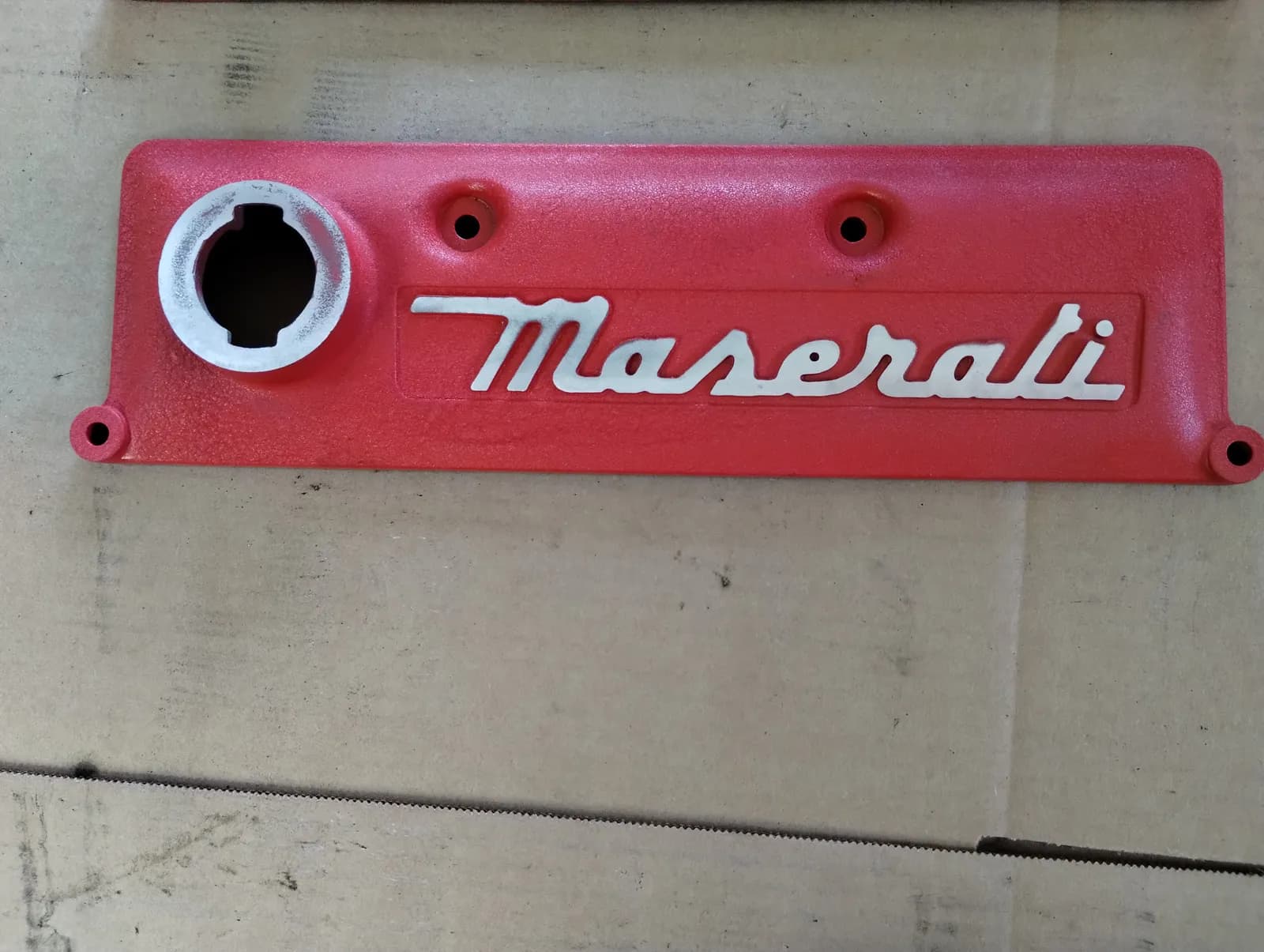 Genuine Maserati Biturbo V6. Valve Cover. Part Number 311020328.