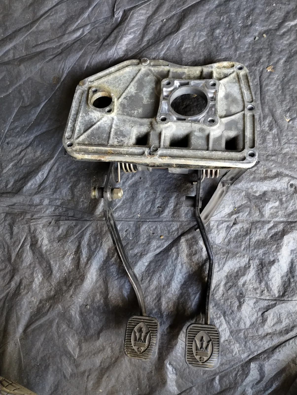Genuine Maserati Biturbo BRAKE, CLUTCH PEDAL HOLDER.