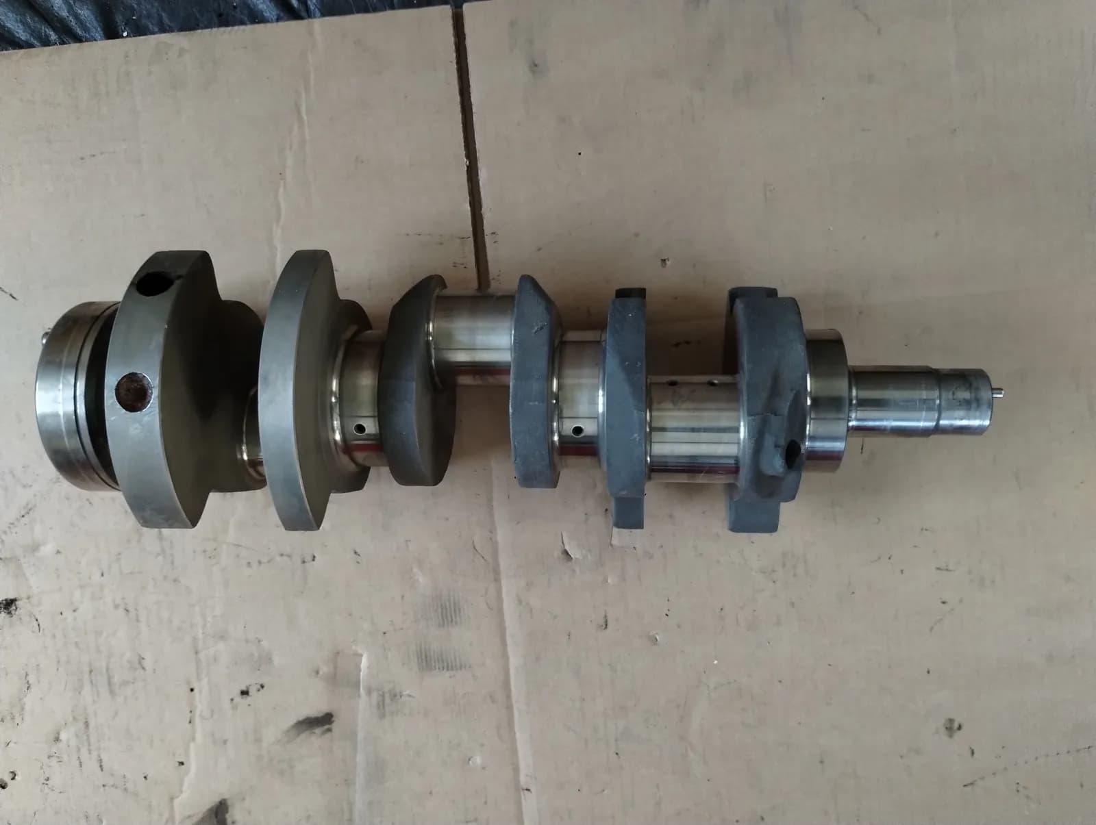 Genuine Maserati Biturbo crankshaft.