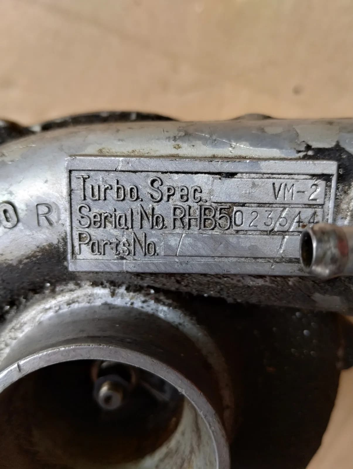 Genuine Maserati Biturbo Turbo VM-2.  RHB5023644