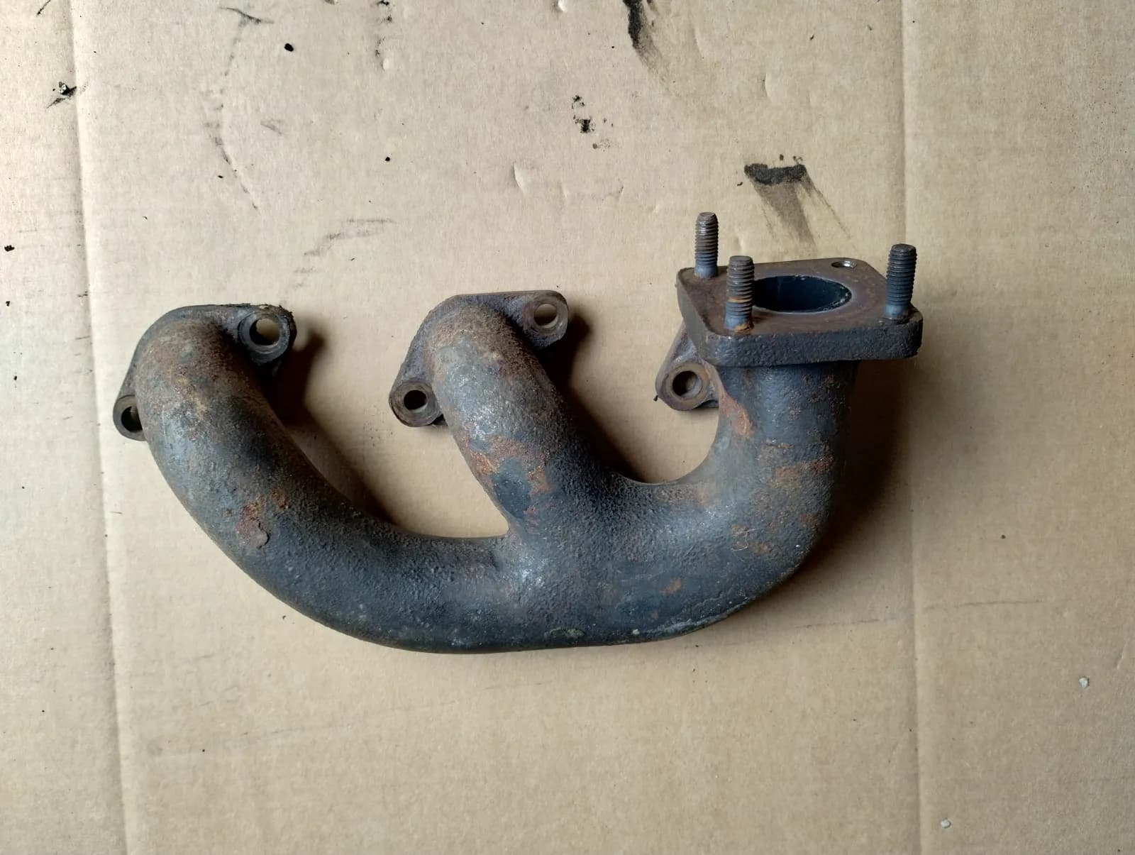 Genuine Maserati Biturbo EXHAUST MANIFOLD.
