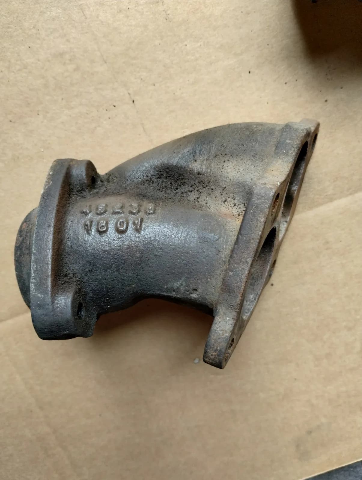 Genuine Maserati Biturbo TURBO MANIFOLD. Part number 452361801. 